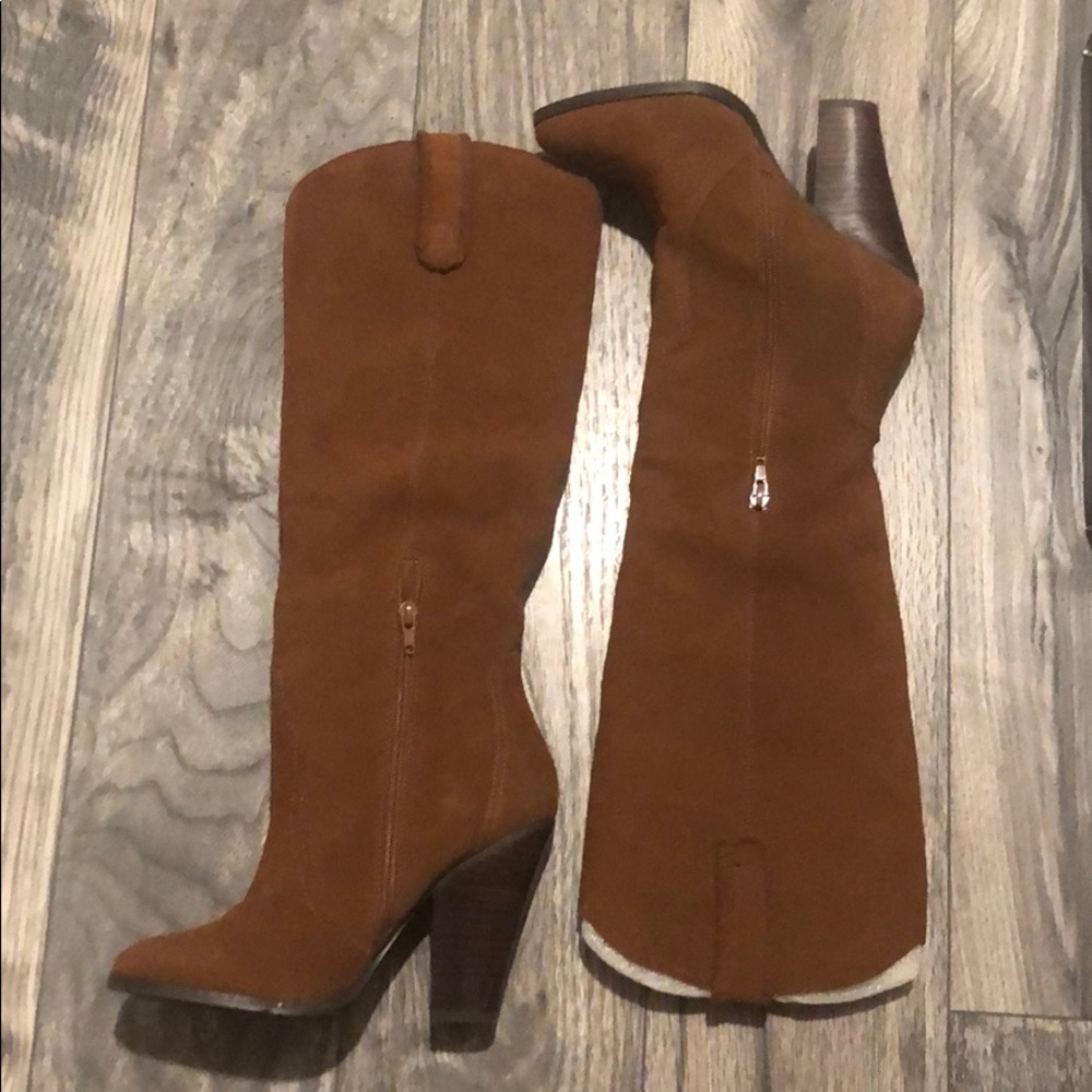 Steve Madden Faux suede boots